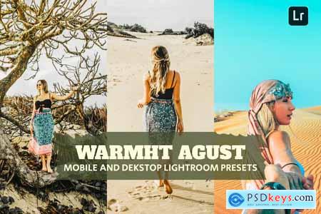 Warmht Agust Lightroom Presets Dekstop and Mobile
