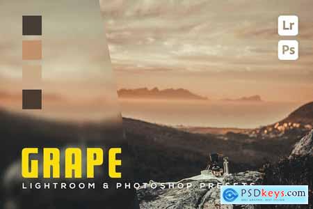 6 Grape Lightroom and Photoshop Presets