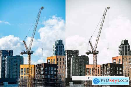 20 Modern Construction LUTs & Lightroom Presets