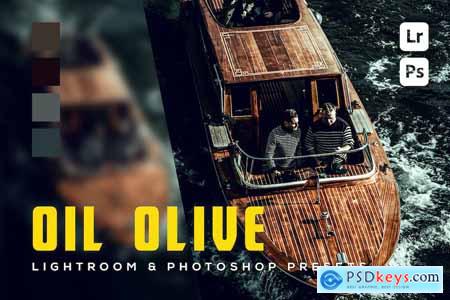 6 Oil olive Lightroom and Photoshop Presets