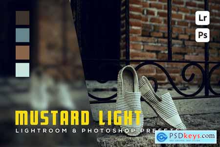 6 Mustard light Lightroom and Photoshop Presets