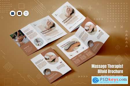 Massage Therapist Bifold Brochure
