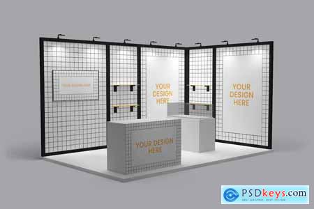 Booth Exhibition Mock Up