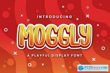 Moggly - Quirky Display Font