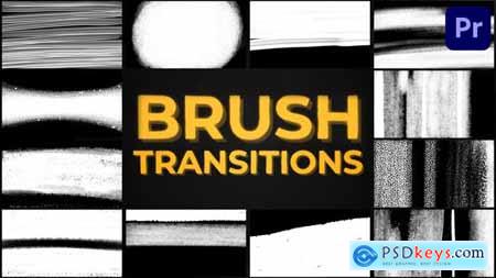 Brush Transitions Premiere Pro MOGRT 47483284