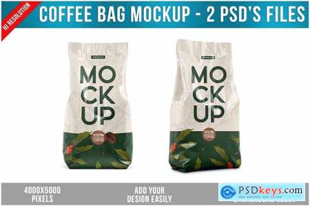 Coffee Bag Mockup 5SHCZ3P