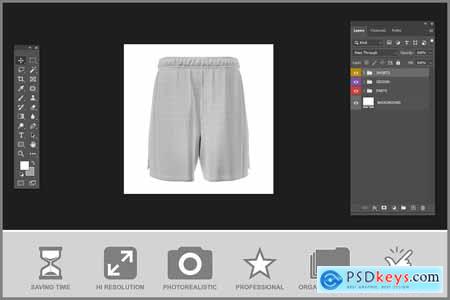 Shorts Mockups