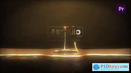 Gold Liquid Logo 47522587