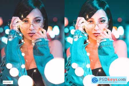 12 Neon Light Premium Lightroom Presets