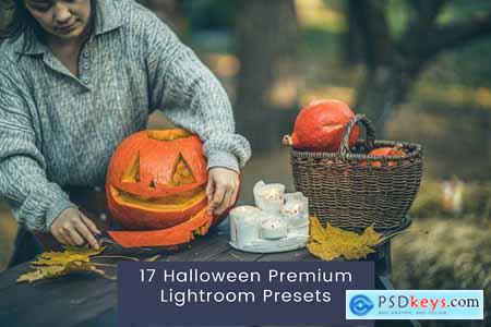 17 Halloween Premium Lightroom Presets