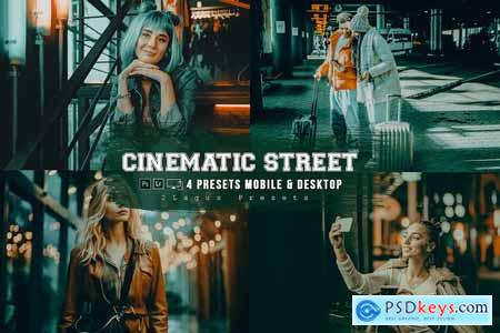Cinematic Street 4 Lightroom Presets
