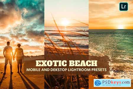 Exotic Beach Lightroom Presets Dekstop and Mobile