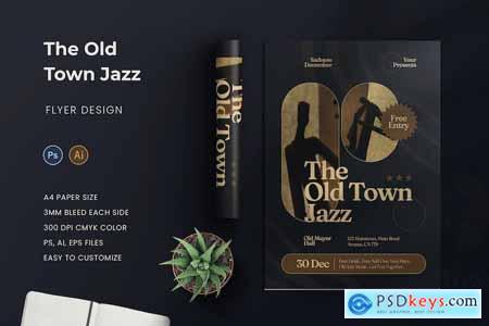 Old Town Jazz Flyer