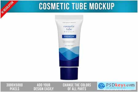 Cosmetic Tube Mockup