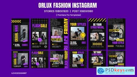 Orlux Fashion Instagram Template MOGRT Files 47564608