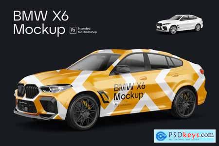 BMW X6 Mockup