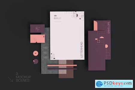 Stationary Branding Mockups