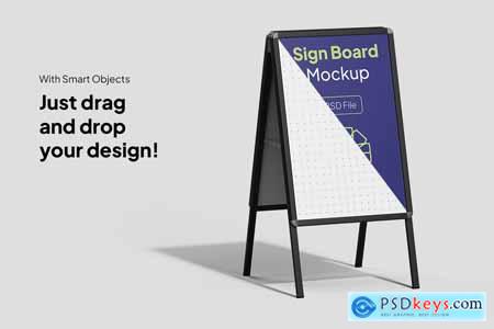 Signboard Mockup