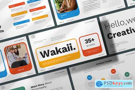 Wakaii - Presentation Template