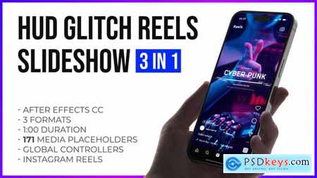 Hud Glitch Splitscreen Slideshow Reels and Stories 47710264