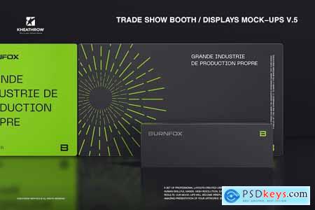 Trade Show Booth Displays Mock-Ups Vol.5