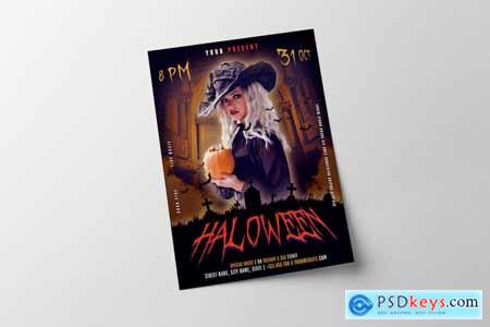 Halloween Party Flyer NETB777