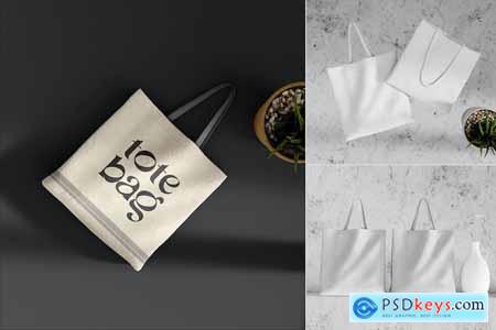 Canvas Tote Bag Mockups Collection