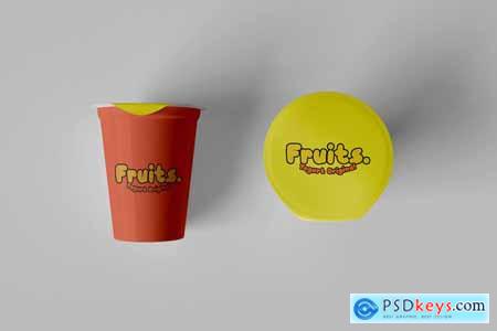 Plastic Cup Mockup