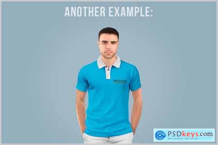 Polo T-Shirt Mockup