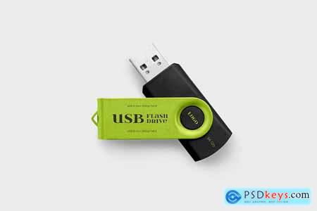 USB Flash Drive Mockup Set
