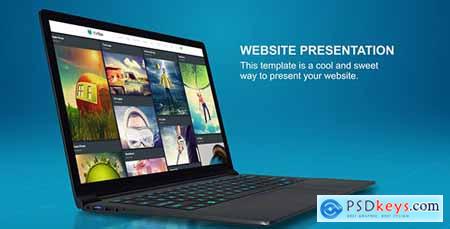 Website Presentation 3D Laptop 15955876 