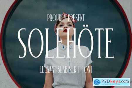 Solehote - Modern Display Serif