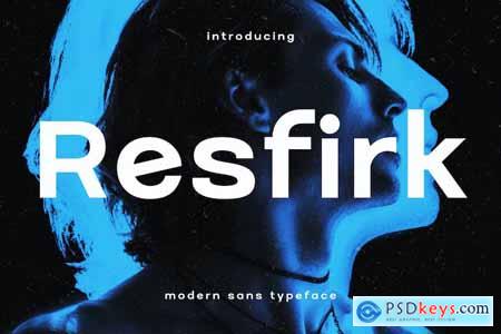 Resfirk-Modern Sans