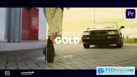 Gold LUT Collection Vol. 02 for Premiere Pro 47632790 