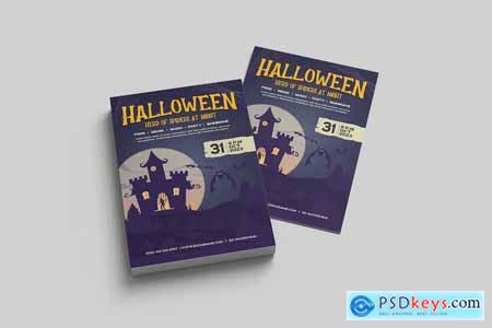 Halloween Party Flyer Template