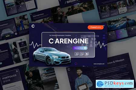Carengine - Car Service PowerPoint