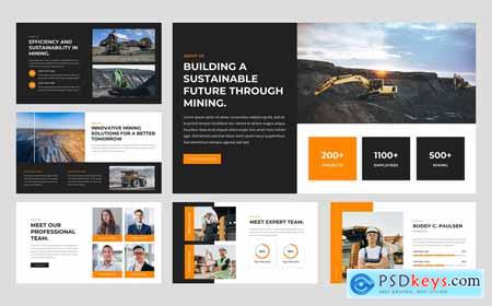 Tambang - Mining Industry PowerPoint Template