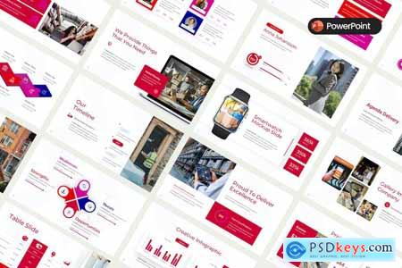 Retail Delivery Logistic PowerPoint Template