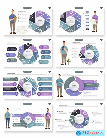 Circle Infographic Powerpoint Templates