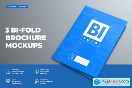 Bi-Fold Mockup Brochure