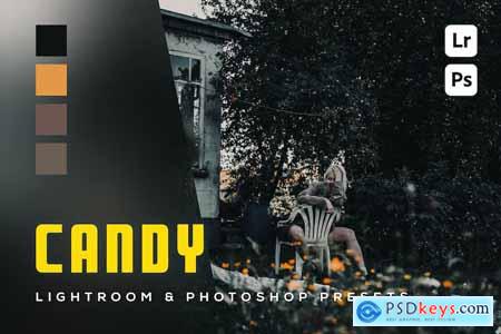 6 Candy Lightroom and Photoshop Presets