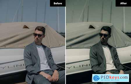 6 Cream tone Lightroom and Photoshop Presets