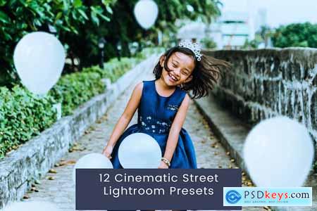 12 Cinematic Street Lightroom Presets