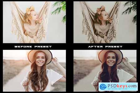 Boho Style 4 Lightroom Presets Mobile And Desktop