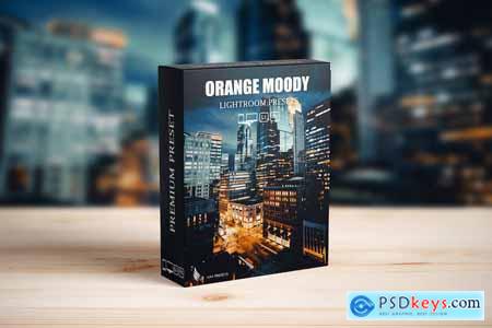 Moody Orange Urban Street Cinematic LR Presets