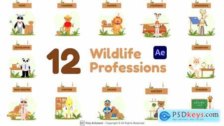 Wildlife Professions For After Effects 47741604