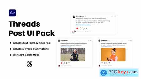 Threads Post UI Pack 47770437