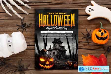 Party Halloween Flyer Template