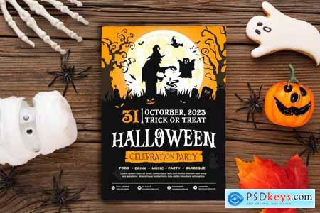 Halloween Party Flyer Template