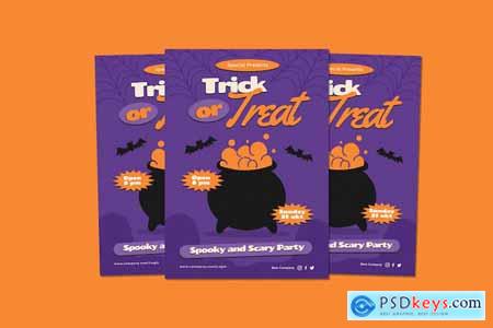 Trick Or Treat Flyers